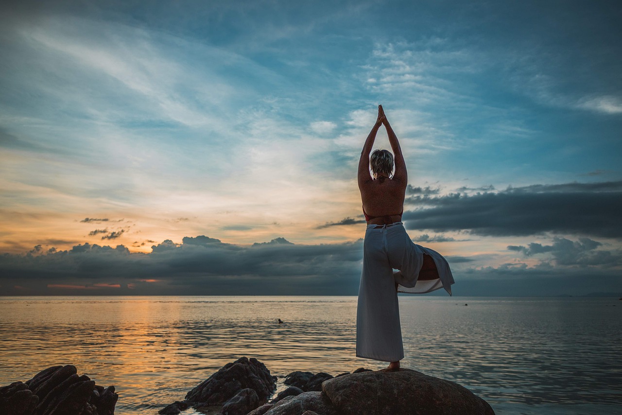 yoga, yoga pose, nature